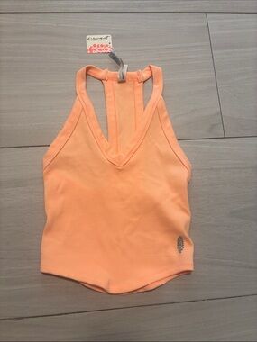 FP Movement by Free People Peach Racerback Tank